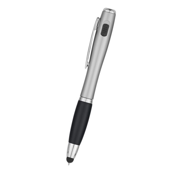 Trio Pen With LED Light And Stylus Thumbnail